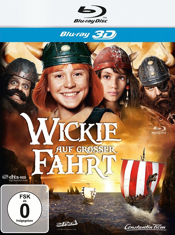Wickie auf großer Fahrt [Premium Edition, 3D Blu-ray] 3D Blu-ray Disc