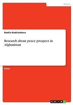 Research about peace prospect in Afghanistan