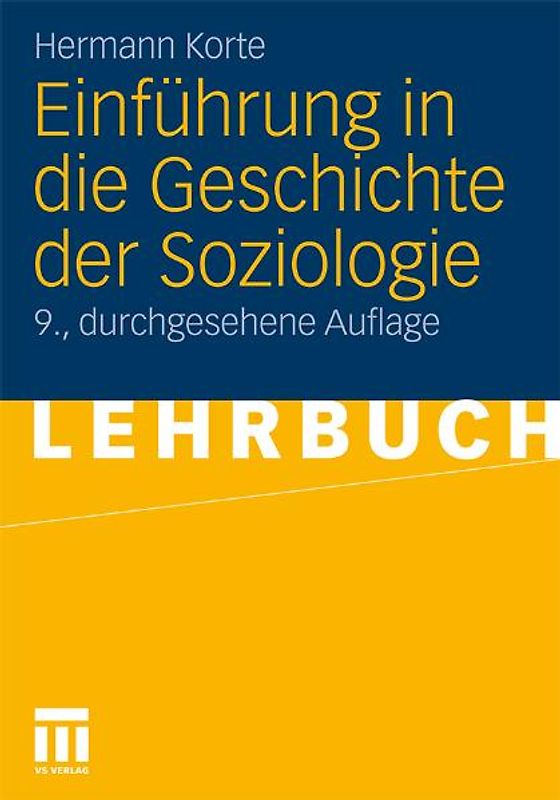 Einführung in die Geschichte der Soziologie