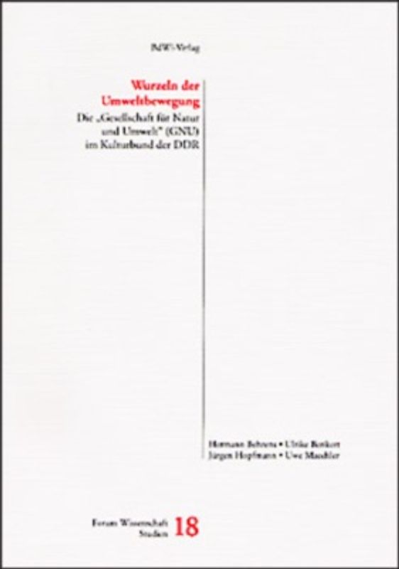 Wurzeln der Umweltbewegung