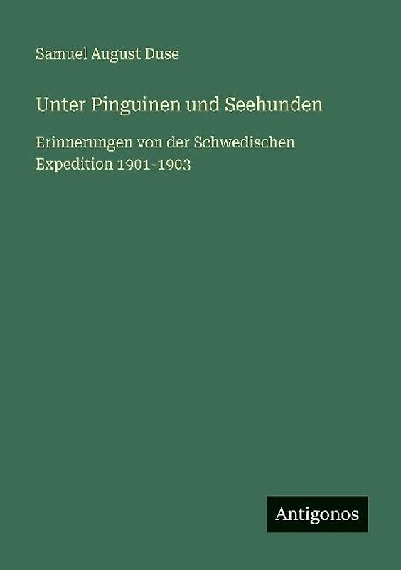 Unter Pinguinen und Seehunden