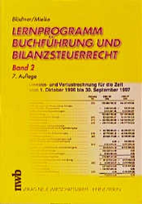 Lernprogramm Buchführung und Bilanzsteuerrecht