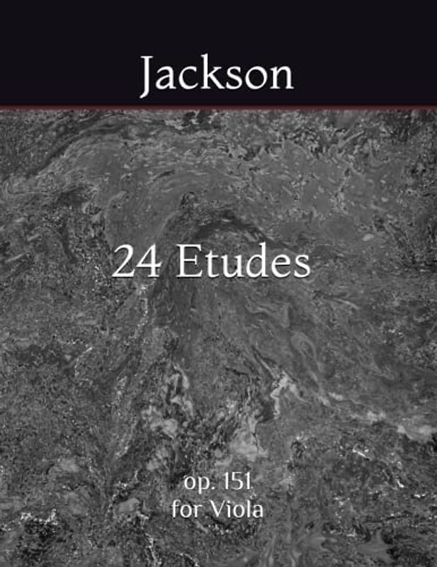 24 Etudes for Viola: op. 151