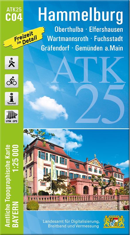 ATK25-C04 Hammelburg (Amtliche Topographische Karte 1:25000)