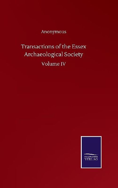 Transactions of the Essex Archaeological Society