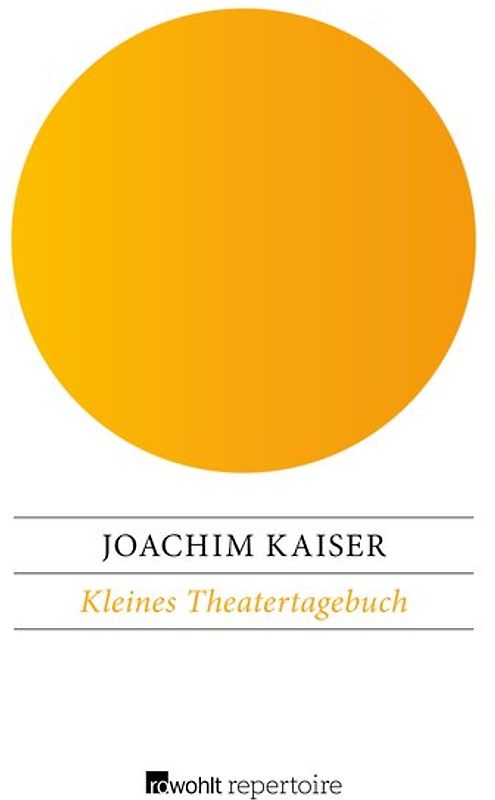 Kleines Theatertagebuch