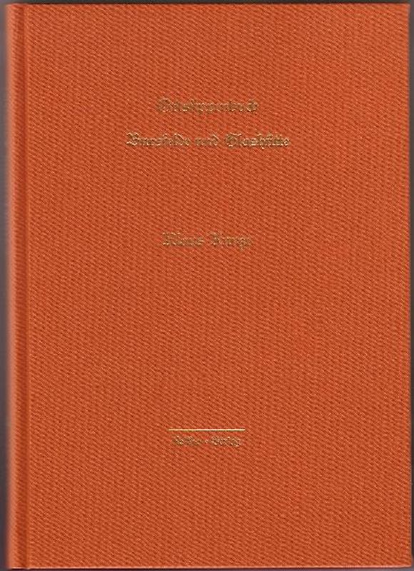 Ortssippenbuch Bursfelde und Glashütte