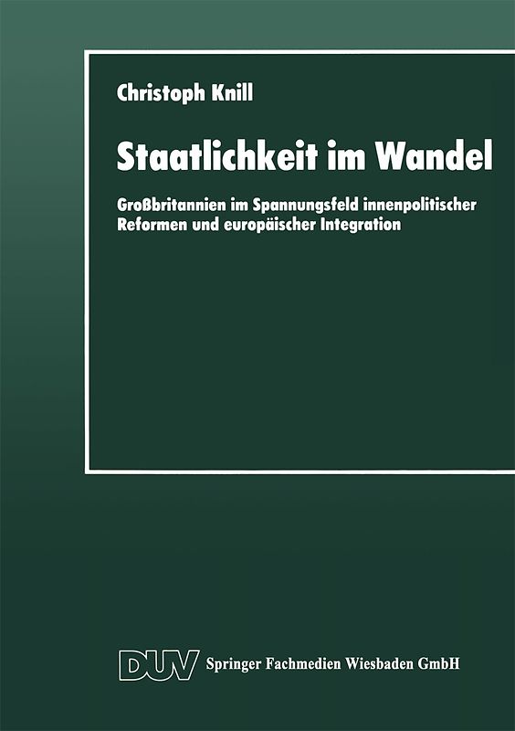 Staatlichkeit im Wandel