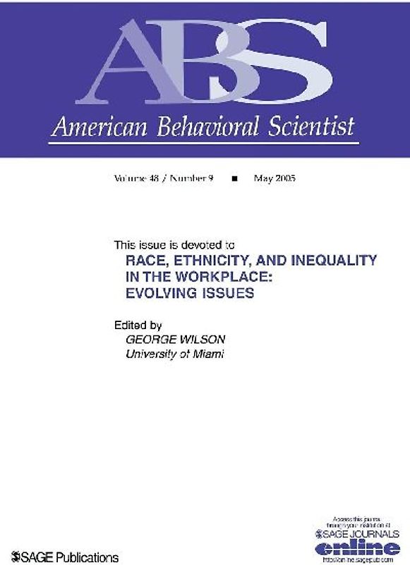 Race, Ethnicity, and Inequality in the Workplace