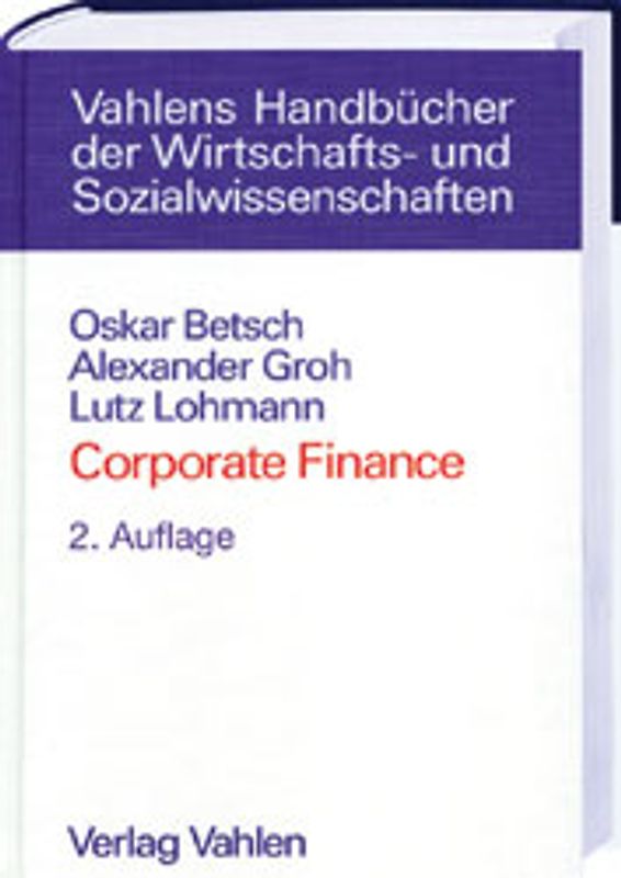 Corporate Finance