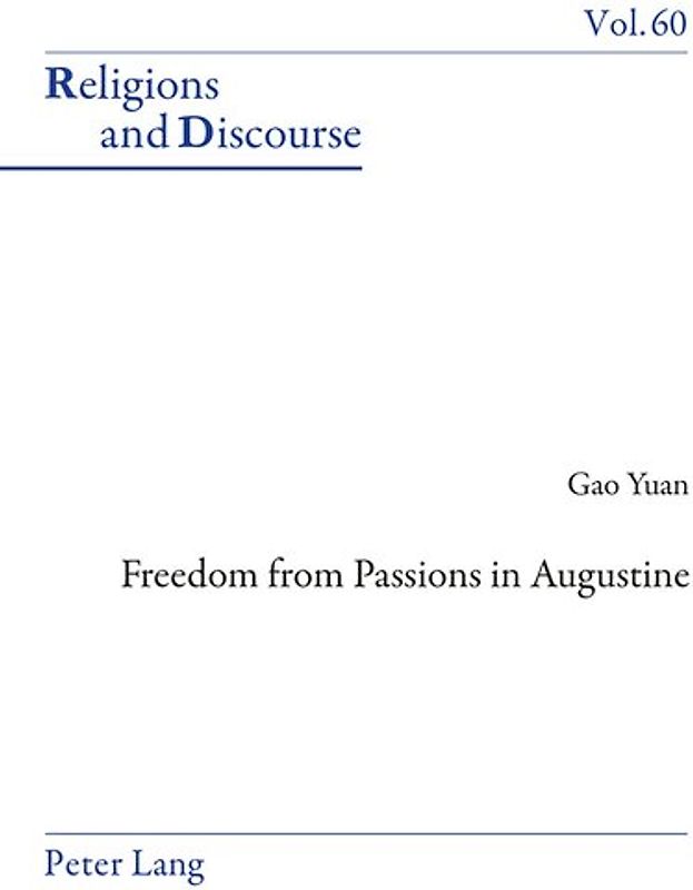 Freedom From Passions in Augustine