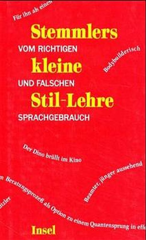 Stemmlers kleine Stil-Lehre