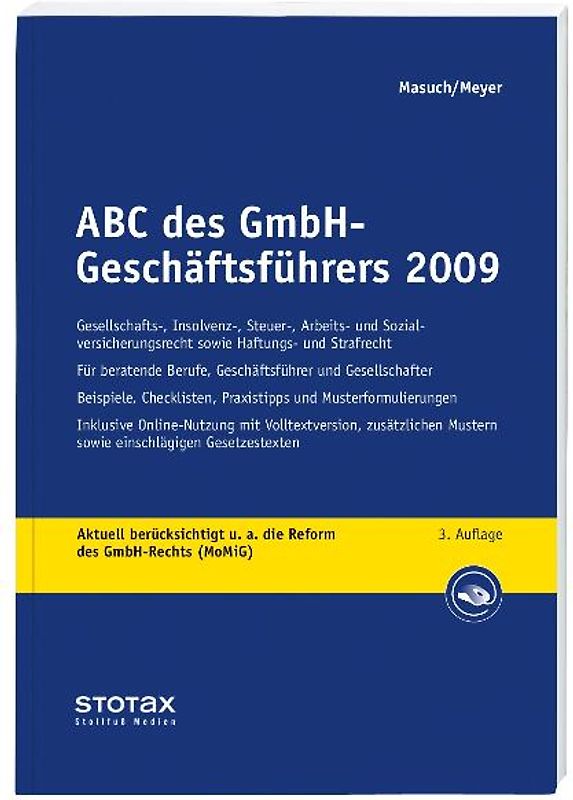 ABC des GmbH-Geschäftführers 2009