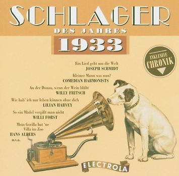 Various - Schlager des Jahres 1933