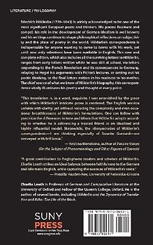 The Complete Correspondence of Friedrich Hölderlin