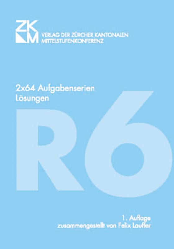 RECHENSERIEN 6. KLASSE