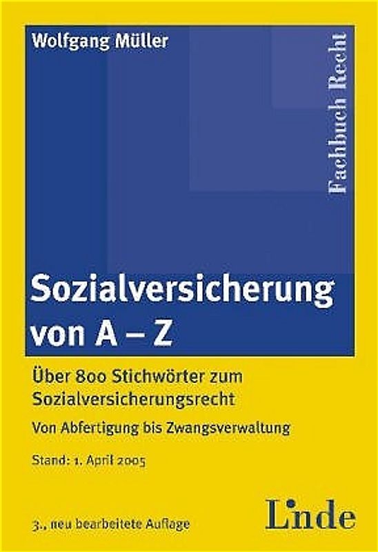 Sozialversicherung von A - Z