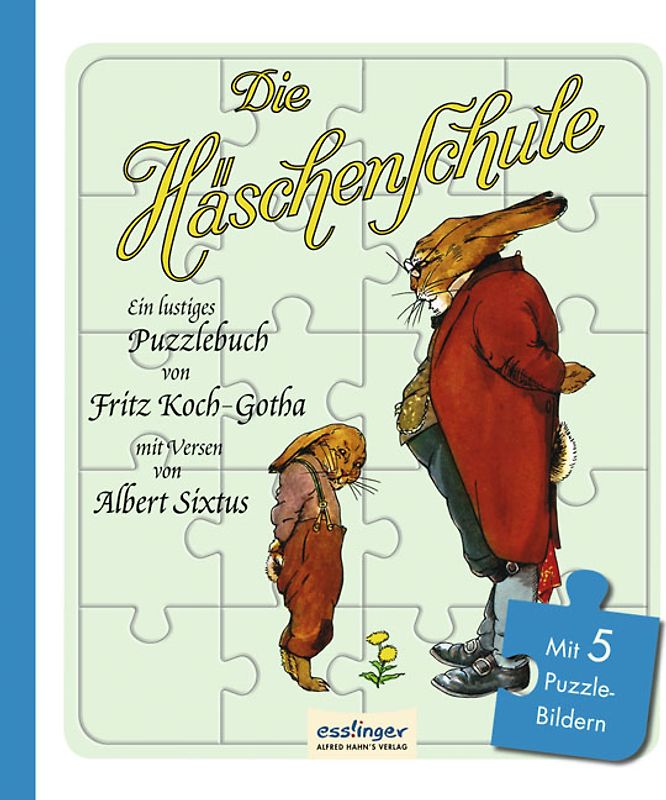 Die Häschenschule: Ein lustiges Puzzlebuch