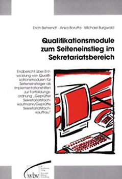 Qualifikationsmodule zum Seiteneinstieg im Sekretariatsbereich