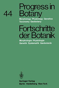 Progress in Botany / Fortschritte der Botanik