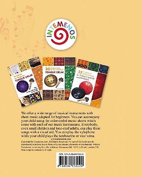 The Easiest Songbook for Kalimba. 65 Songs without Musical Notes