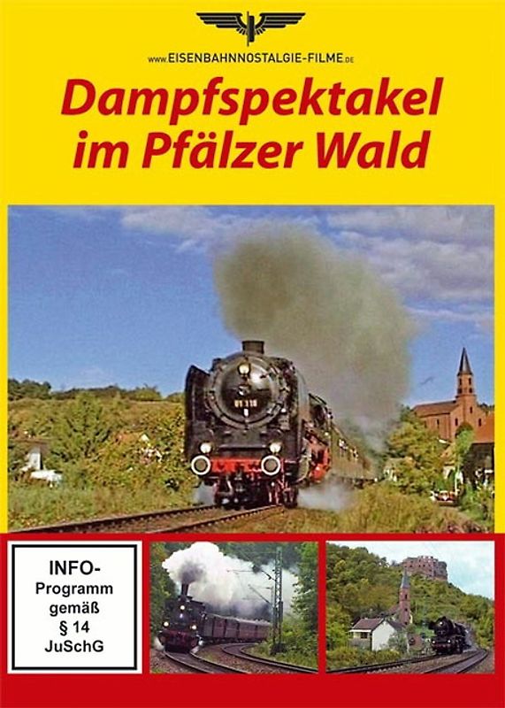 Dampfspektakel im Pfälzer Wald DVD