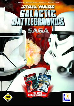 Star Wars: Galactic Battlegrounds Saga [3 CD-Roms, inkl. Klonkrieg Kampagnen] PC Spiele