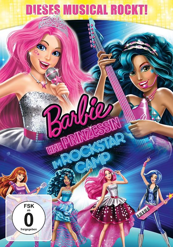 Barbie - Eine Prinzessin im Rockstar Camp DVD