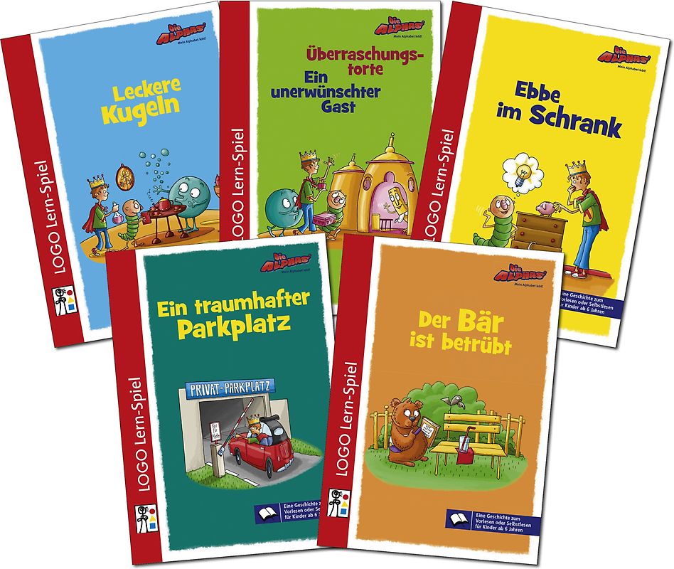 Die Alphas / Die Alphas - Mit allen Sinnen Lesen lernen für alle Kinder von 4 - 7 Jahren