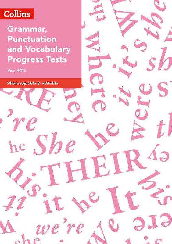 Year 4/P5 Grammar, Punctuation and Vocabulary Progress Tests