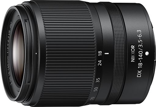 Nikon DX NIKKOR Z 18–140 mm F3.5–6.3 VR 62 mm Objectif (adapté à Nikon Z) noir