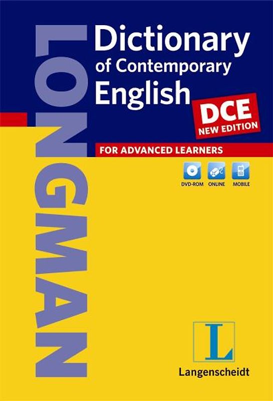 Longman Dictionary of Contemporary English (DCE) - New Edition  - Buch (Hardcover) mit DVD-ROM
