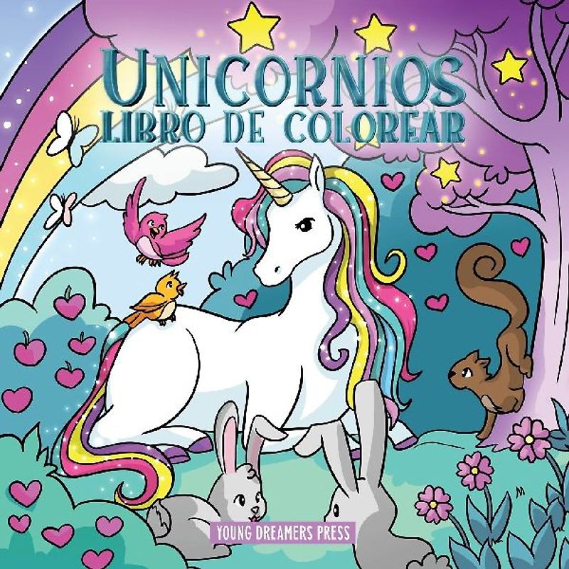 Unicornios libro de colorear