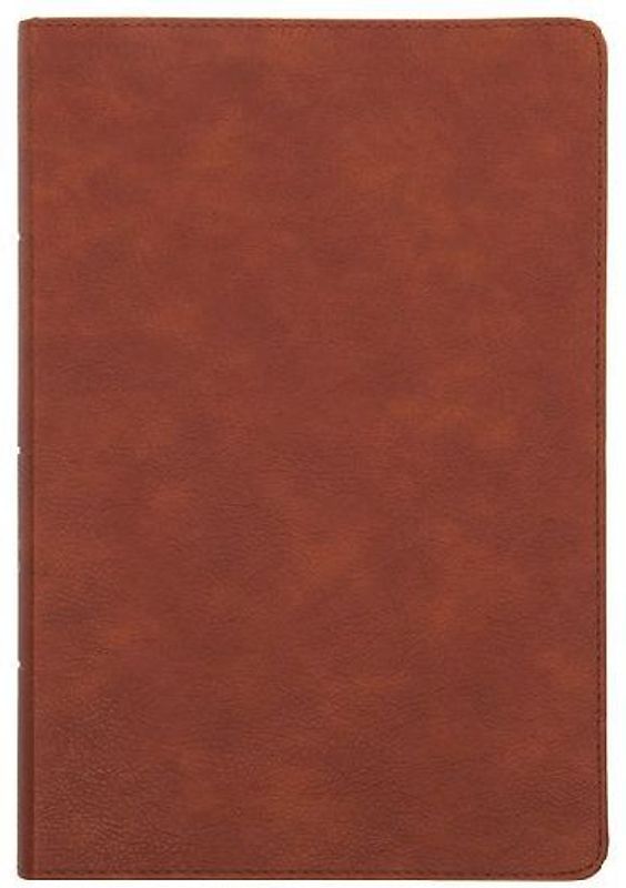 NASB Giant Print Reference Bible, Burnt Sienna Leathertouch, Indexed