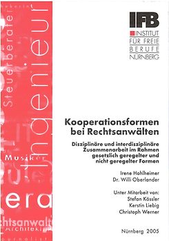 Kooperationsformen bei Rechtsanwälten