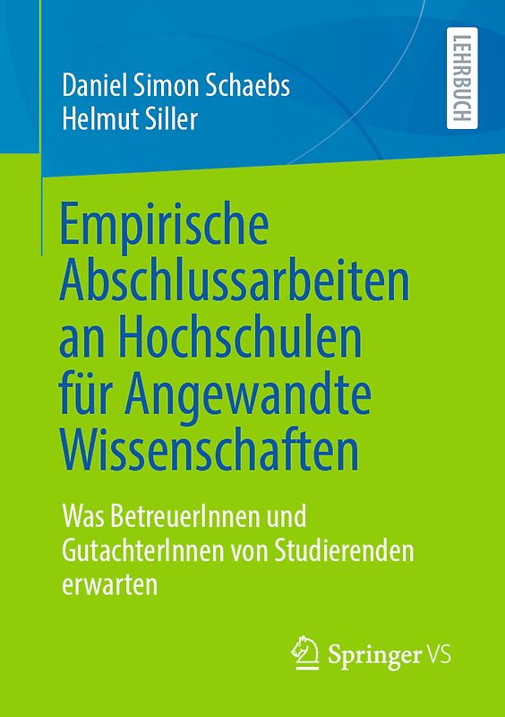 Empirische Abschlussarbeiten an Hochschulen für Angewandte Wissenschaften