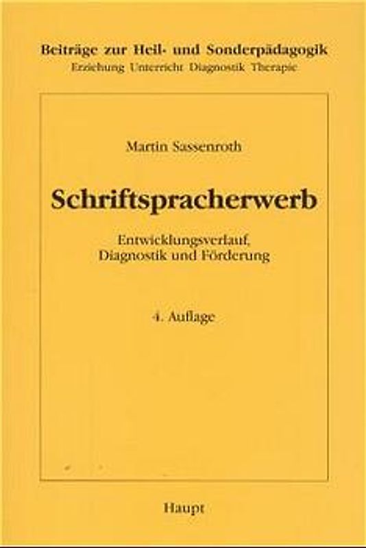 Schriftspracherwerb