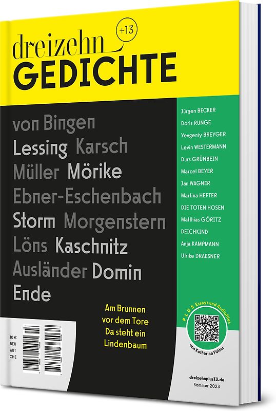 dreizehn +13 Gedichte