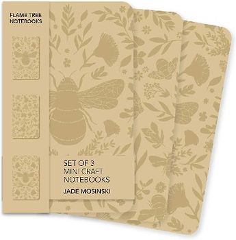 Jade Mosinski Set of 3 Mini Craft Notebooks