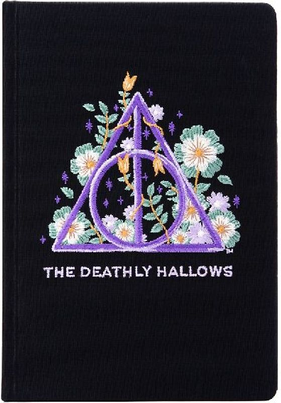 Harry Potter: Deathly Hallows Embroidered Journal