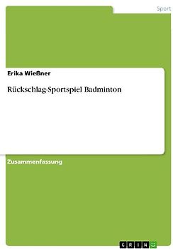 Rückschlag-Sportspiel Badminton