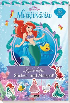 Disney Prinzessin: Arielle die Meerjungfrau - Zauberhafter Sticker- und Malspaß