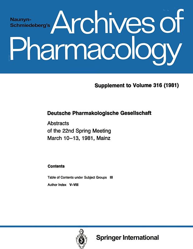 Deutsche Pharmakologische Gesellschaft