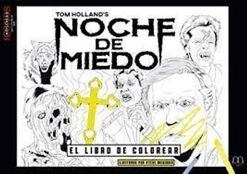 Noche de miedo : el libro de colorear