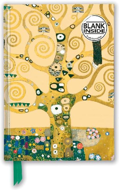 Gustav Klimt: Tree of Life (Foiled Blank Journal)