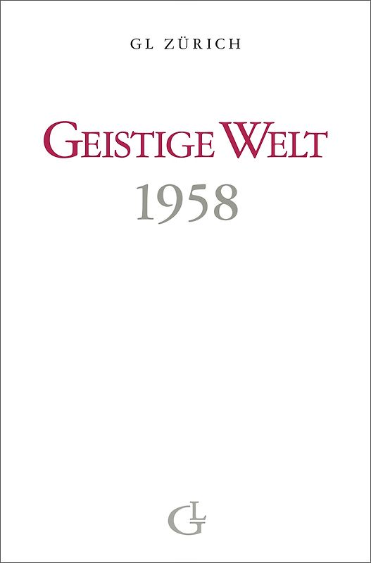 Geistige Welt 1958