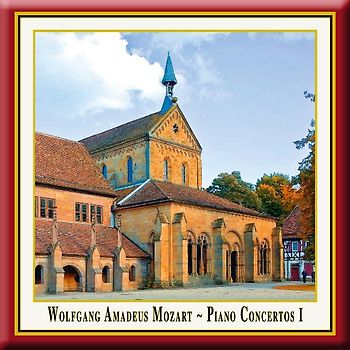 Wolfgang Amadeus Mozart - Piano Concertos I. Mozart's Klavierkonzerte No. 17 in G-Dur KV 453 und No. 23 A-Dur KV 488, gespielt von  Christoph Soldan (Flügel) und der Capella Istropolitana unter der Leitung von Pawel Przytocki. Ein Konzertmitschnitt aus der Kirche des UNESCO-Weltkulturerbes Kloster Maulbronn