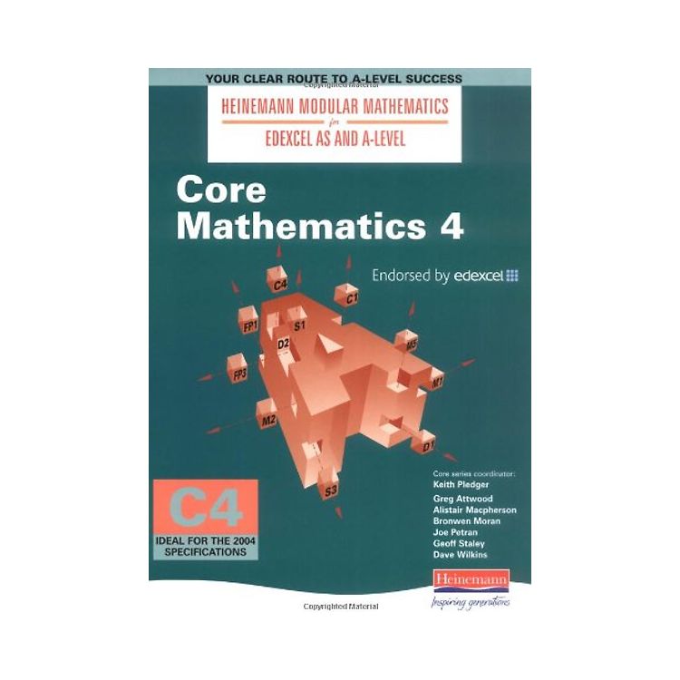 Heinemann Modular Maths for Edexcel AS and A-Level: Core Book 4 ...