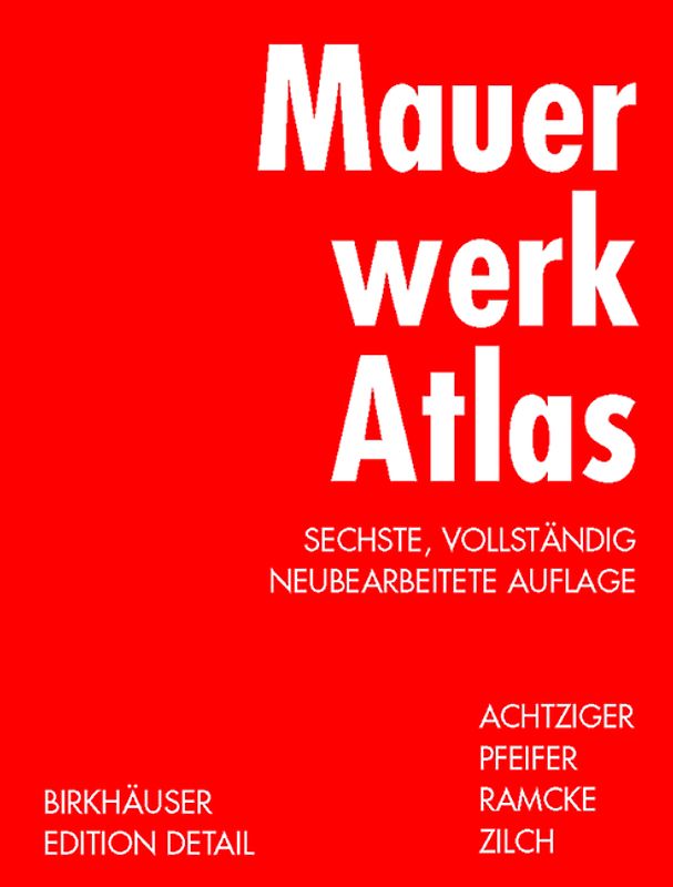 Mauerwerk Atlas