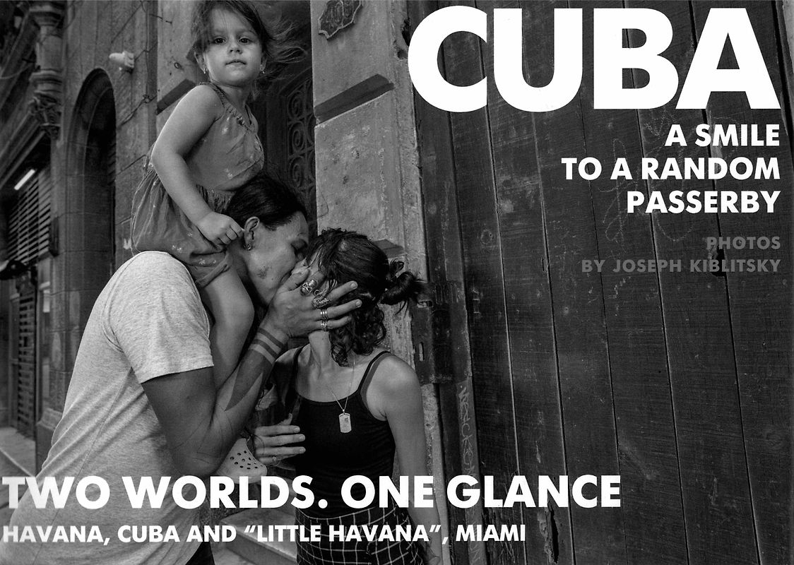 CUBA A SMILE TO A RANDOM PASSERBY